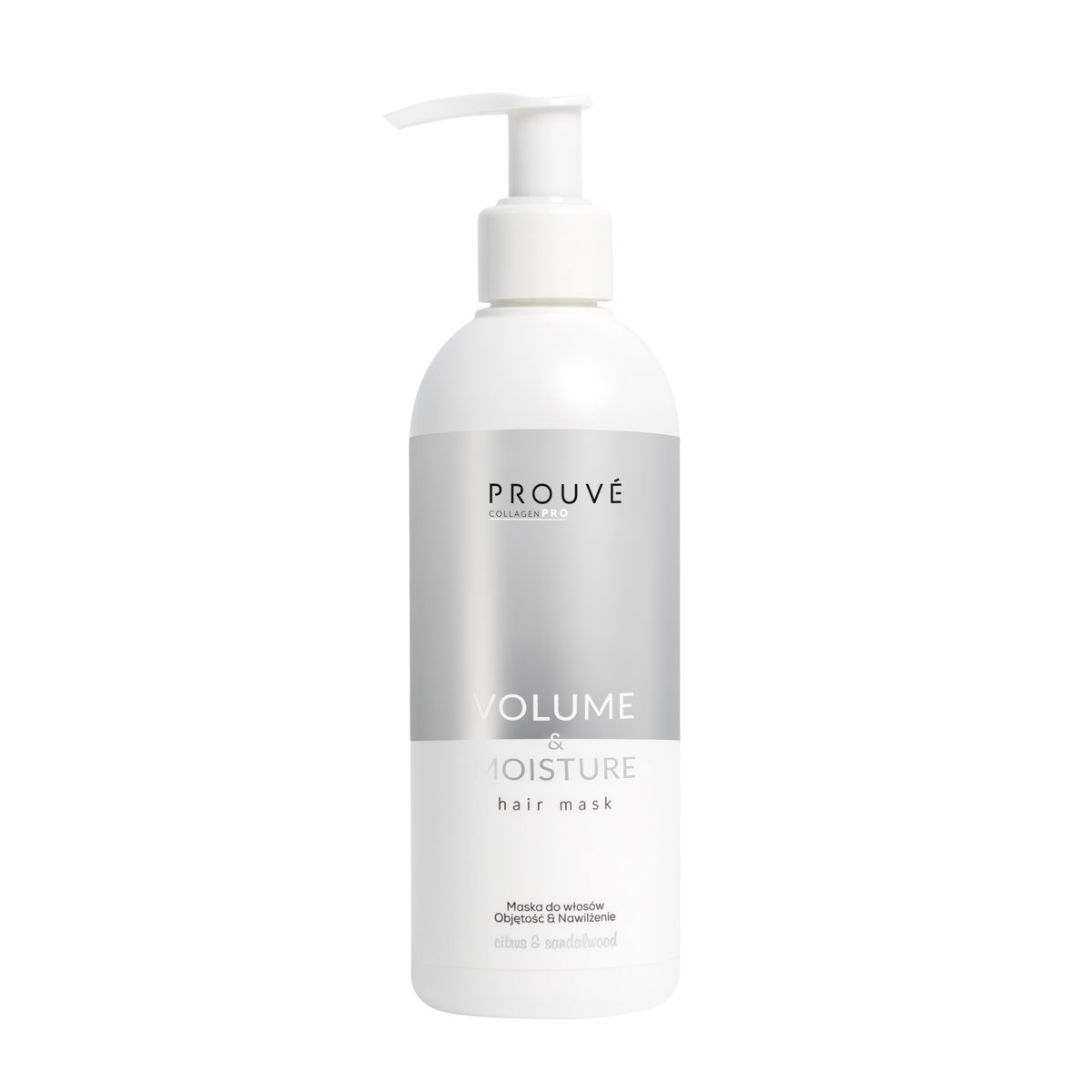 Volumennövelő és hidratáló hajmaszk 250 ml